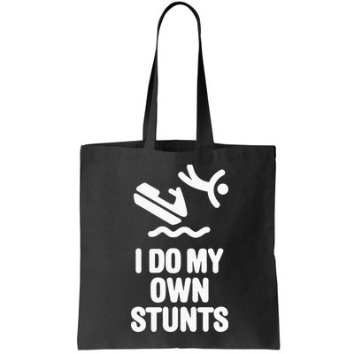 I Do My Own Stunts Jet Ski Personal Watercraft PWC Gift Bag