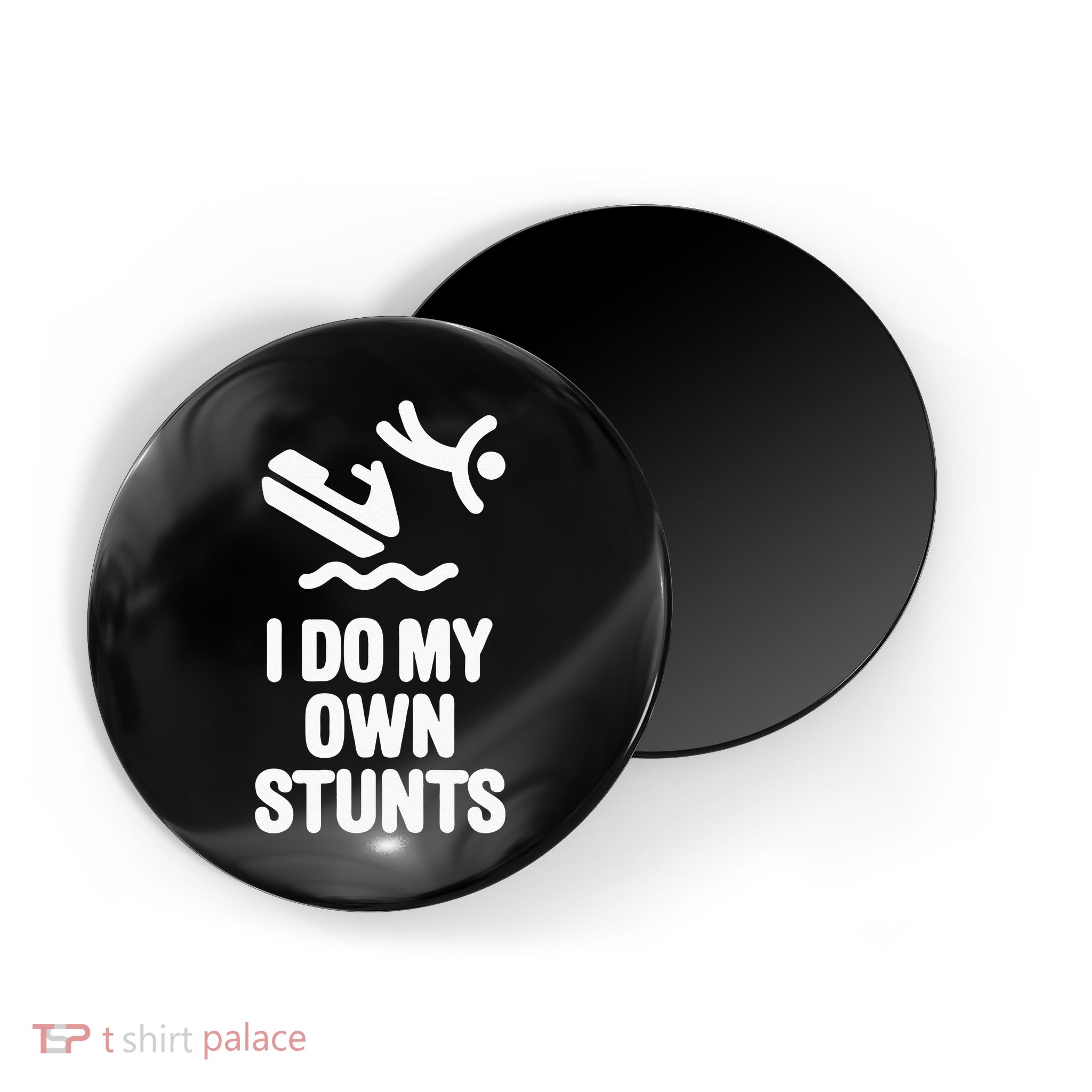 I Do My Own Stunts Jet Ski Personal Watercraft PWC Gift Magnet