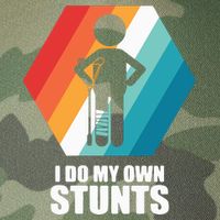 I Do My Own Stunts Funny Broken Leg Feet Injury Get Well Soon Legacy Tie Dye Trucker Hat