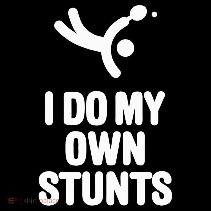 I Do My Own Stunts Funny Table Tennis Paddle Ping Pong Gift Hoodie