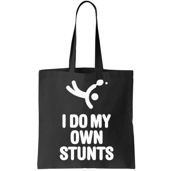I Do My Own Stunts Funny Table Tennis Paddle Ping Pong Gift Bag