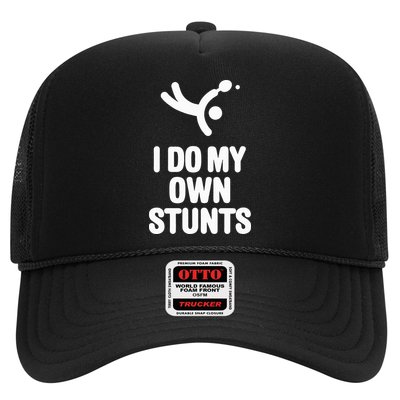 I Do My Own Stunts Funny Table Tennis Paddle Ping Pong Gift Trucker Hat