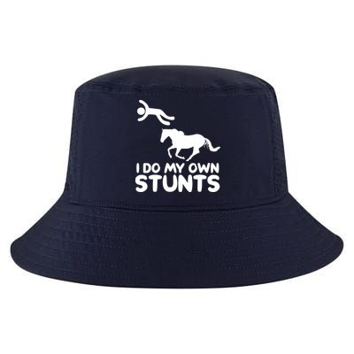 I Do My Own Stunts Horse Rider Equestrian Horseback Riding Cool Comfort Performance Bucket Hat
