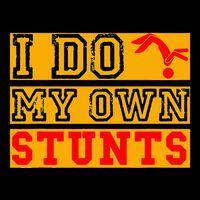 I Do My Own Stunts Funny Broken Bone Injury Get Well 16oz Travel Tumbler