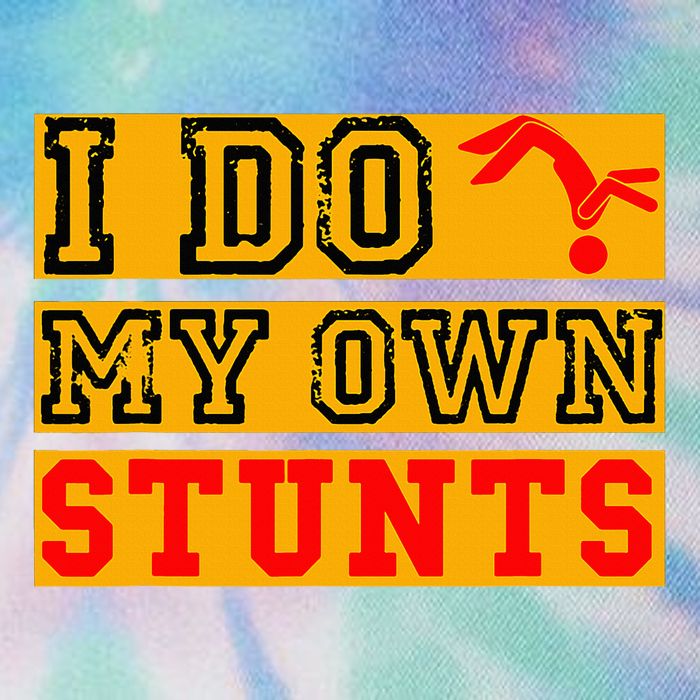 I Do My Own Stunts Funny Broken Bone Injury Get Well Legacy Tie Dye Trucker Hat