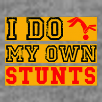 I Do My Own Stunts Funny Broken Bone Injury Get Well 7-Panel Snapback Hat