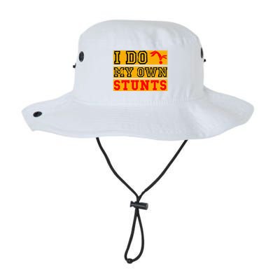 I Do My Own Stunts Funny Broken Bone Injury Get Well Bucket Hat