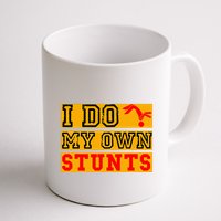 I Do My Own Stunts Funny Broken Bone Injury Get Well Mug