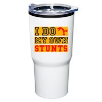 I Do My Own Stunts Funny Broken Bone Injury Get Well Tumbler