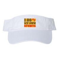 I Do My Own Stunts Funny Broken Bone Injury Get Well Visor