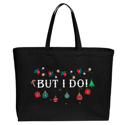 I DonT Matching Christmas Outfit But I Do Christmas Couple Cotton Canvas Jumbo Tote