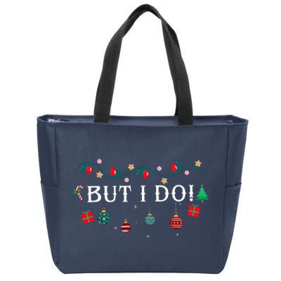 I DonT Matching Christmas Outfit But I Do Christmas Couple Zip Tote Bag