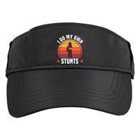 I Do My Own Stunts Funny Get Well Broken Arm Injury Adult Drive Performance Visor