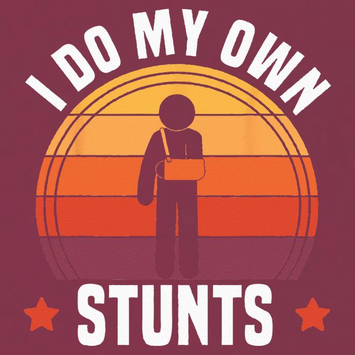 I Do My Own Stunts Funny Get Well Broken Arm Injury 16oz Travel Tumbler