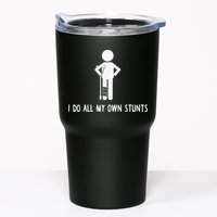 I Do My Own Stunts Funny Injury Funny Recovery Broken Leg Tumbler