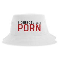 I Direct Midget Porn Funny Adult Humor Sustainable Bucket Hat