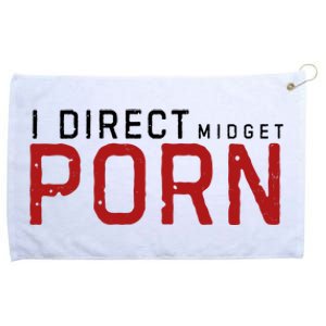 I Direct Midget Porn Funny Adult Humor Grommeted Golf Towel