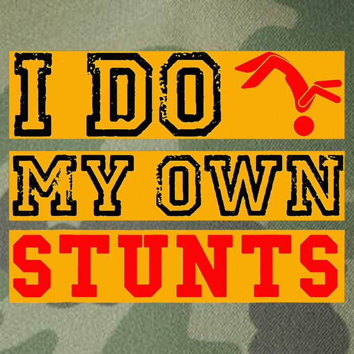 I Do My Own Stunts Funny Broken Bone Injury Get Well Legacy Tie Dye Trucker Hat