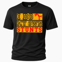 I Do My Own Stunts Funny Broken Bone Injury Get Well Performance Shirt