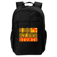 I Do My Own Stunts Funny Broken Bone Injury Get Well Backpack