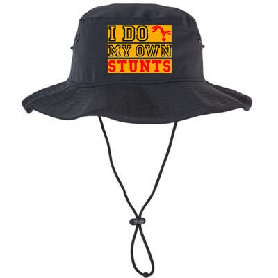 I Do My Own Stunts Funny Broken Bone Injury Get Well Bucket Hat