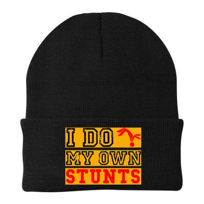 I Do My Own Stunts Funny Broken Bone Injury Get Well Beanie