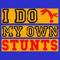 I Do My Own Stunts Funny Broken Bone Injury Get Well 16 in Basic Backpack
