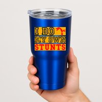 I Do My Own Stunts Funny Broken Bone Injury Get Well Tumbler