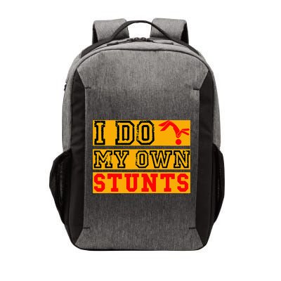 I Do My Own Stunts Funny Broken Bone Injury Get Well Vector Backpack