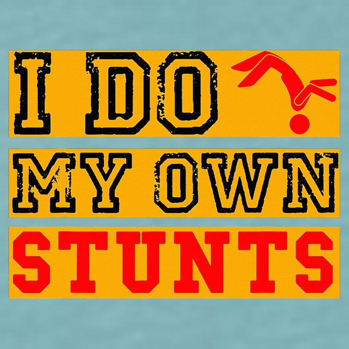 I Do My Own Stunts Funny Broken Bone Injury Get Well Sueded Cloud Jersey T-Shirt
