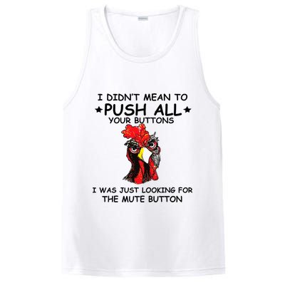 I Didn't Mean To Push All Your Buttons | Chicken Lovers PosiCharge Competitor Tank