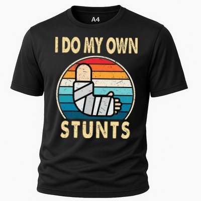 I Do My Own Stunts Broken Arm Injury Get Well Soon Performance Shirt