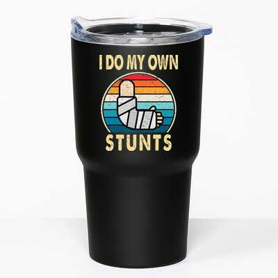 I Do My Own Stunts Broken Arm Injury Get Well Soon Tumbler