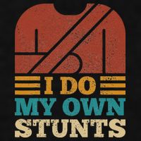 I Do My Own Stunts Get Well Soon Recovery After Hand Surgery Ladies PosiCharge Tri-Blend Wicking Tank