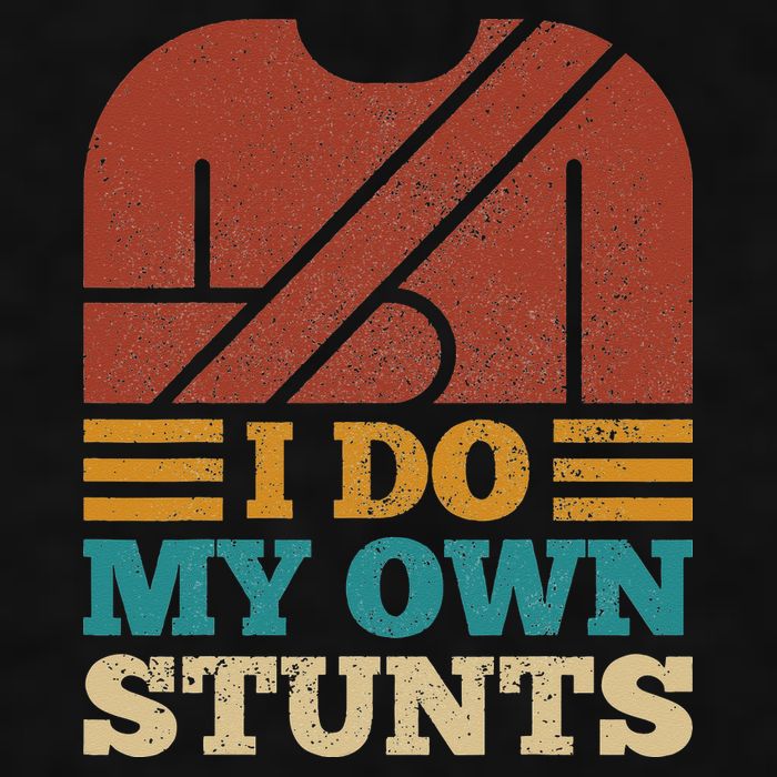 I Do My Own Stunts Get Well Soon Recovery After Hand Surgery Ladies PosiCharge Tri-Blend Wicking Tank