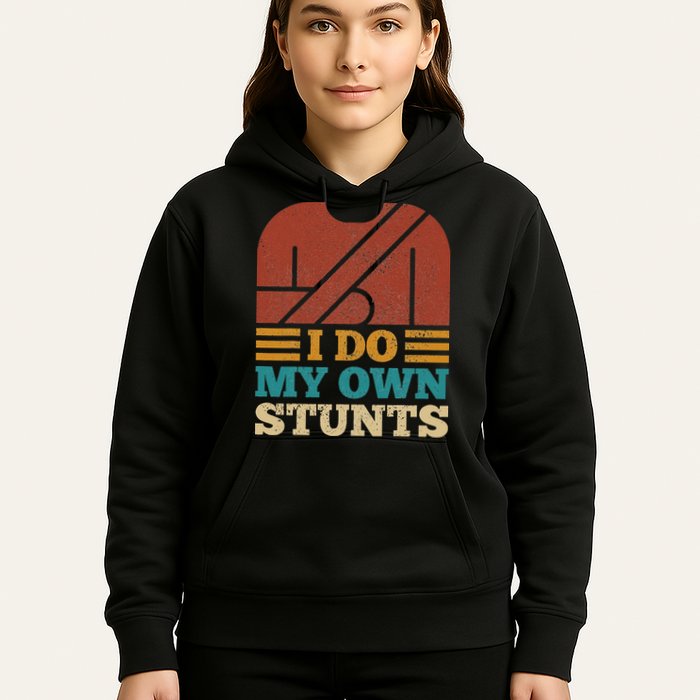 I Do My Own Stunts Get Well Soon Recovery After Hand Surgery Hoodie
