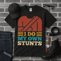 I Do My Own Stunts Get Well Soon Recovery After Hand Surgery Tall T-Shirt