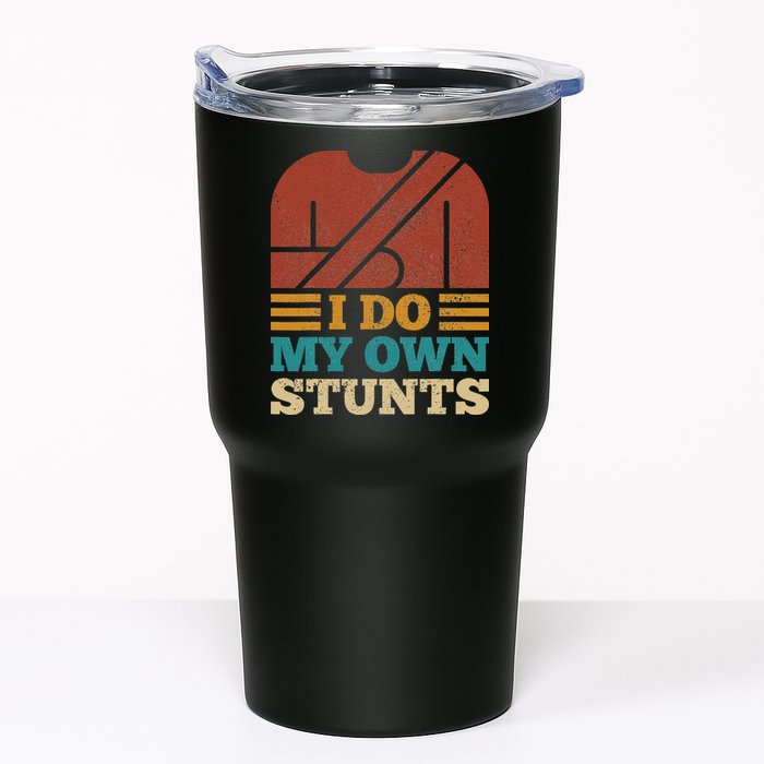 I Do My Own Stunts Get Well Soon Recovery After Hand Surgery Tumbler