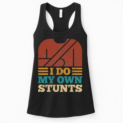 I Do My Own Stunts Get Well Soon Recovery After Hand Surgery Womens Tank Top
