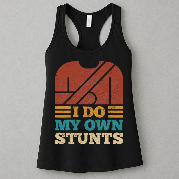 I Do My Own Stunts Get Well Soon Recovery After Hand Surgery Womens Tank Top