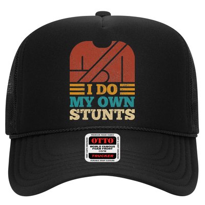 I Do My Own Stunts Get Well Soon Recovery After Hand Surgery Trucker Hat