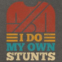 I Do My Own Stunts Get Well Soon Recovery After Hand Surgery Cotton Canvas Backpack