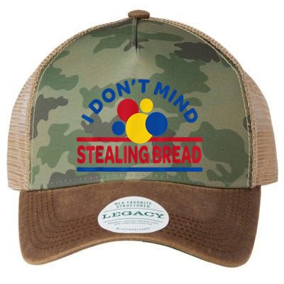I DonT Mind Stealing Bread Funny Legacy Tie Dye Trucker Hat
