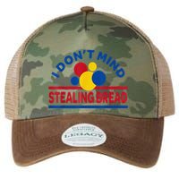 I DonT Mind Stealing Bread Funny Legacy Tie Dye Trucker Hat