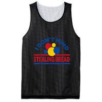 I DonT Mind Stealing Bread Funny Mesh Reversible Basketball Jersey Tank