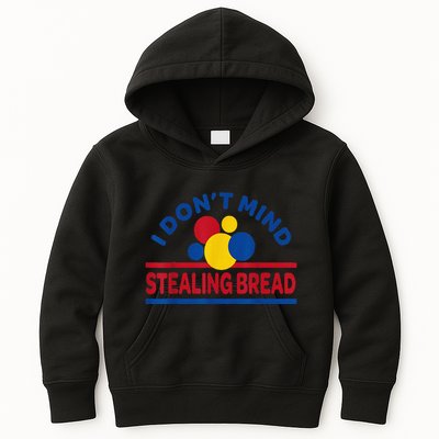 I DonT Mind Stealing Bread Funny Kids Hoodie