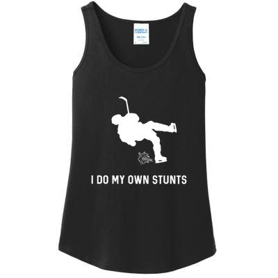 I Do My Own Stunts Funny Golf Gift Ladies Essential Tank