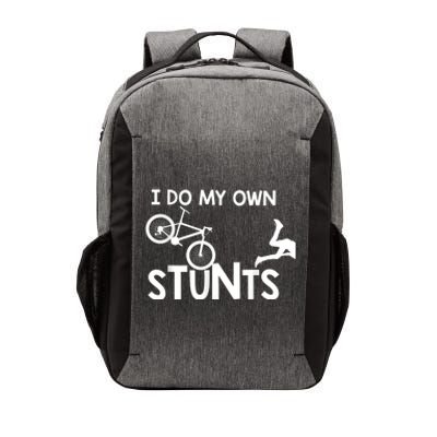 I Do My Own Stunts Funny Mountain Bike Biker Gift Vector Backpack