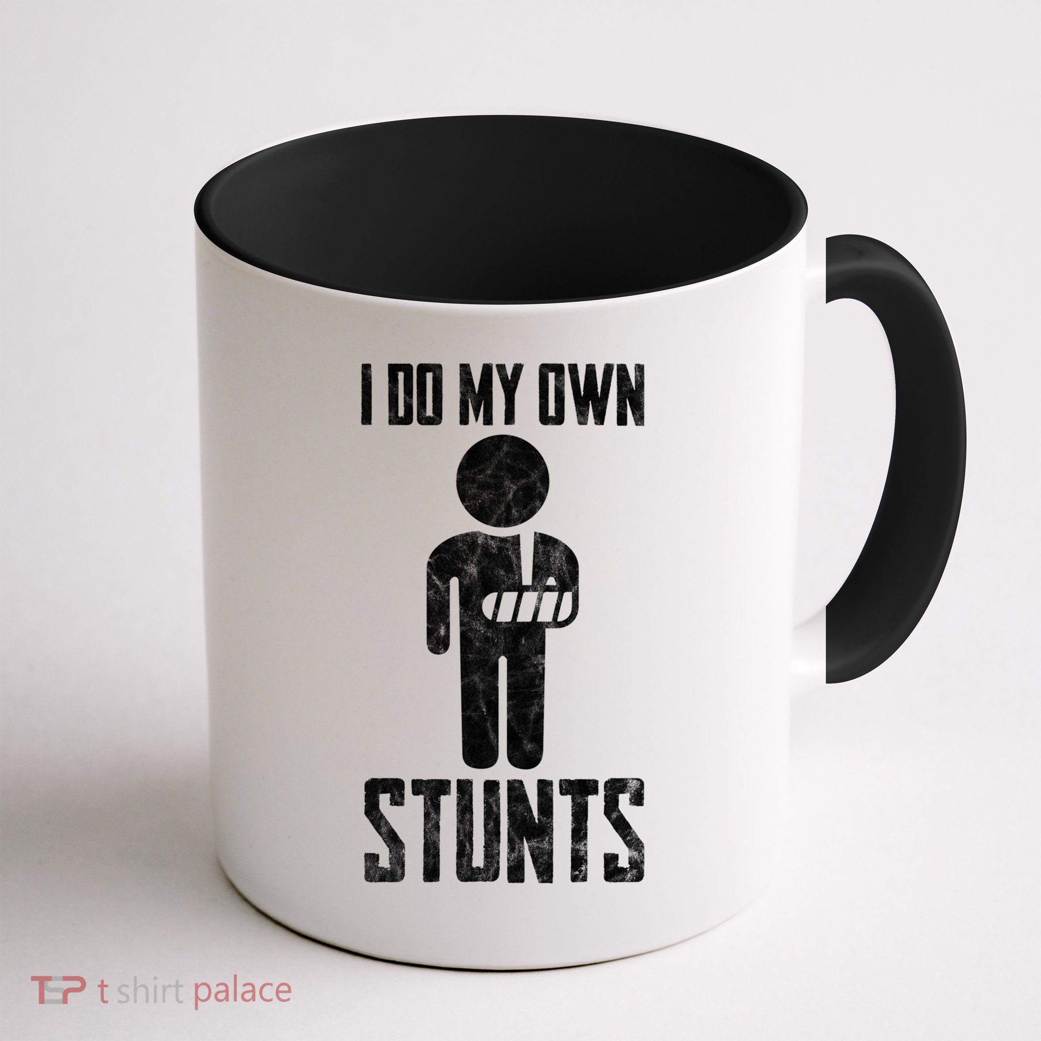 I Do My Own Stunts Get Well Gifts Funny Injury Hand Wrist Mug