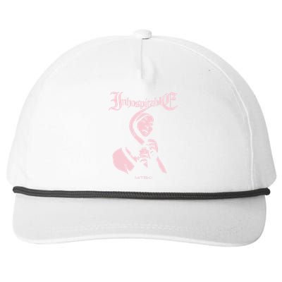 Inhospitable Death Metal Mitski Snapback Five-Panel Rope Hat